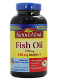 美国NATURE MADE - 鱼油1200毫克 360毫克 Omega-3，胶囊200粒