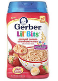 嘉宝Gerber宝宝辅食婴儿米粉3段多种口味X2罐