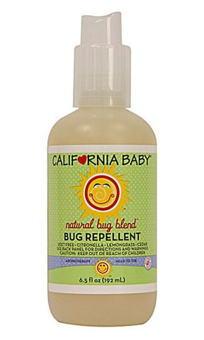 美国California Baby加州宝宝纯天然有机婴幼儿驱蚊液喷雾192ML